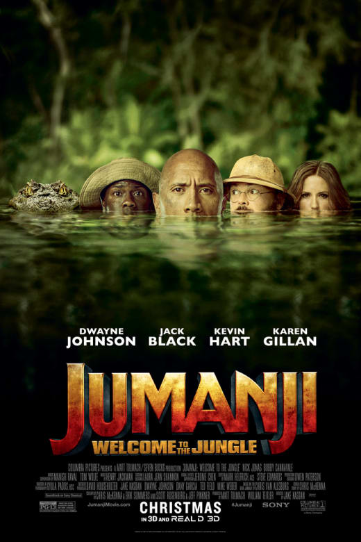 Jumanji: Welcome to the Jungle poster