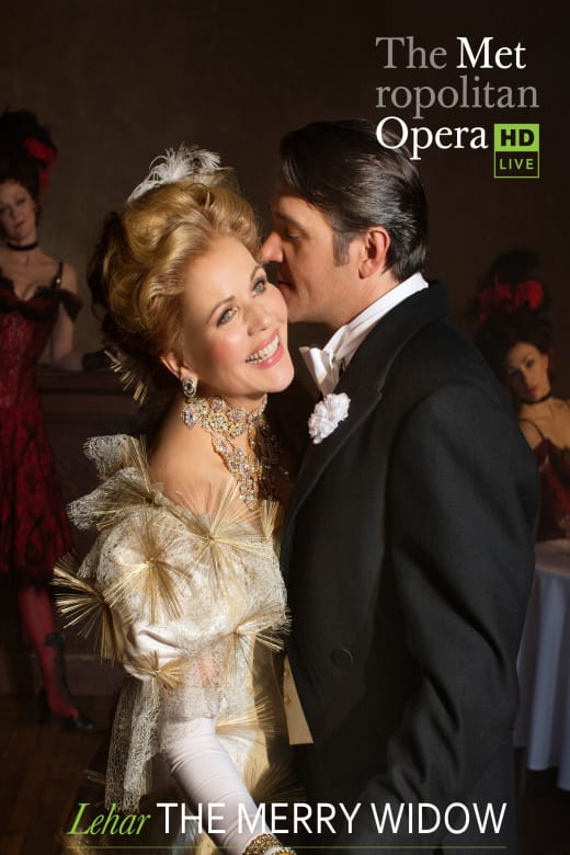 The Metropolitan Opera: The Merry Widow Poster