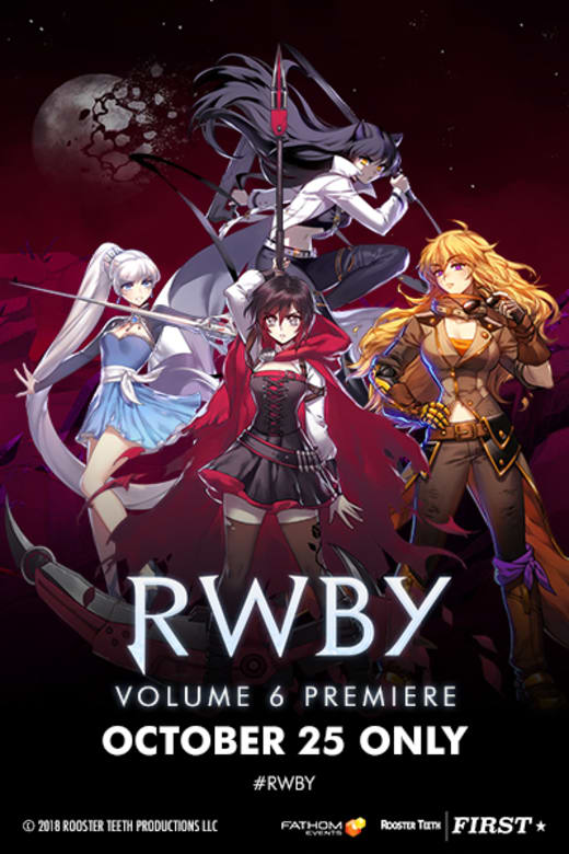 Rwby Volume 6 Premiere Showtimes Tickets Reviews Atom Tickets