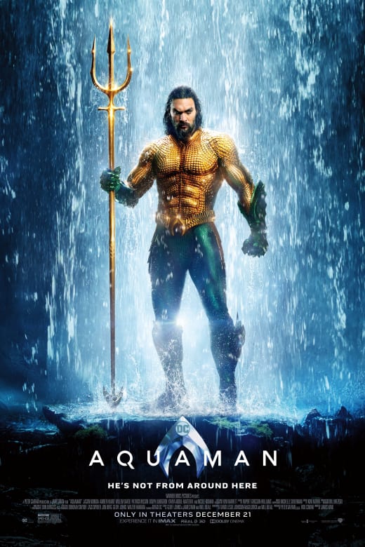 Image result for aquaman movie poster
