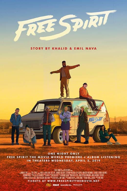 khalid free spirit poster