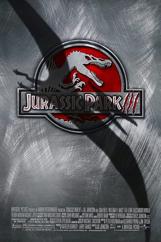 Jurassic Park III poster