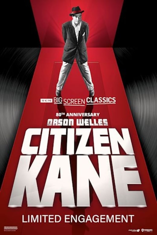 Citizen Kane 80th Anniversary presented by TCM poster