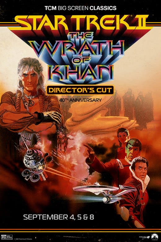 Star Trek II: The Wrath of Khan 40th Anniversary presented by TCM Poster