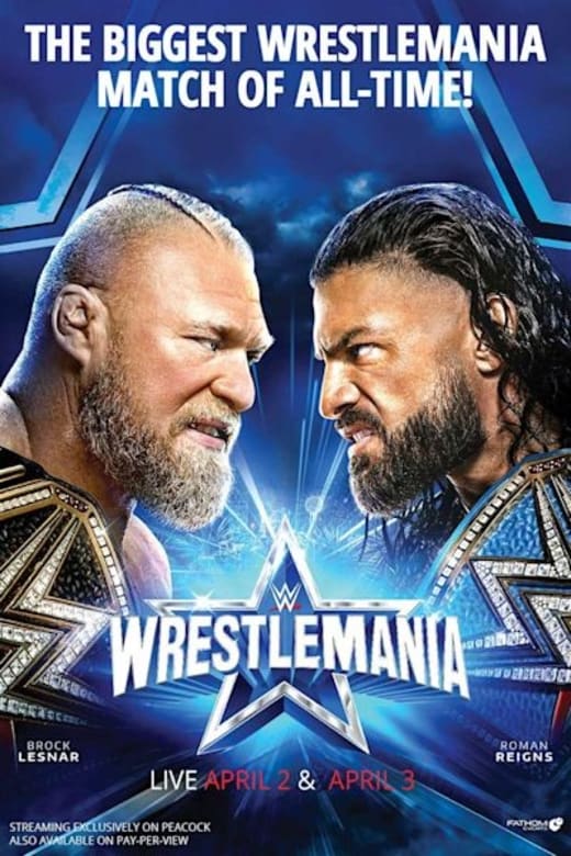WWE WrestleMania 38 - Night 1 Poster