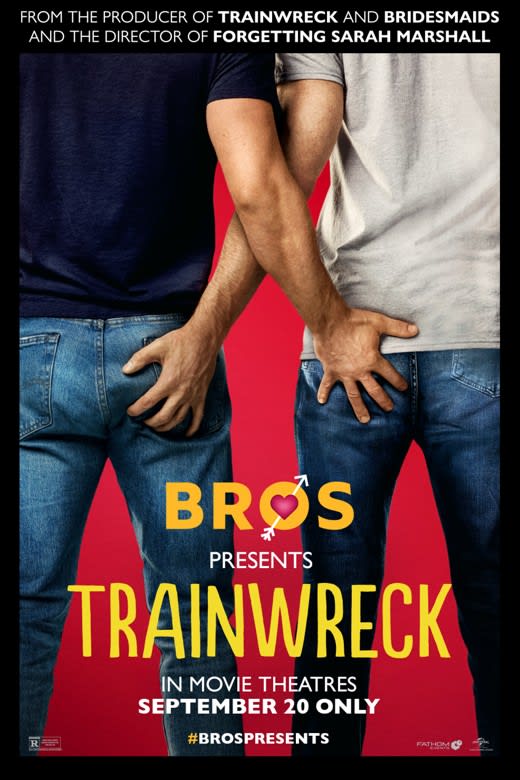 BROS presents - Trainwreck Poster