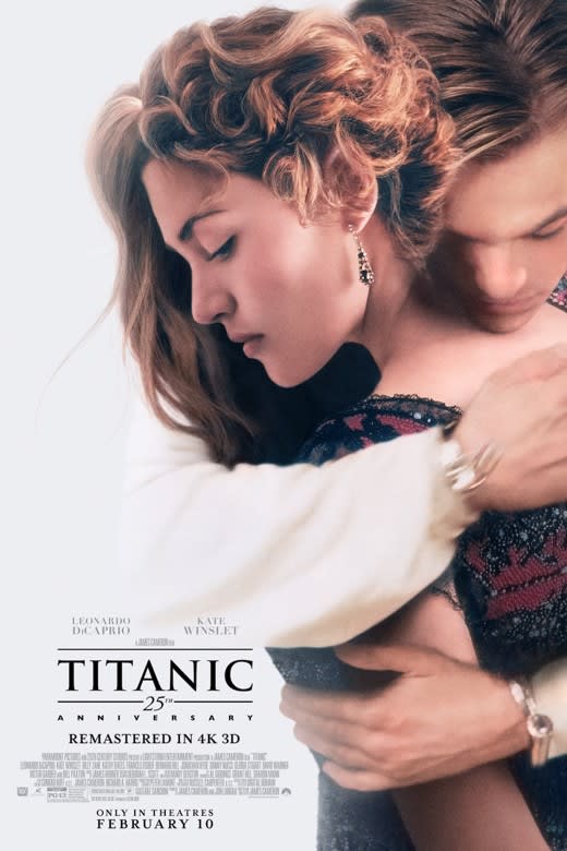 Titanic 25 Year Anniversary poster
