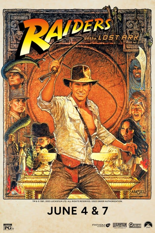 Raiders of the Lost Ark (2023 Re-Release) Poster