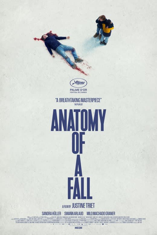 Anatomy of a Fall poster