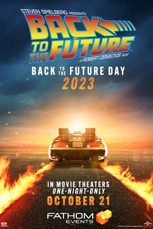 Back to the Future (2023 Re-Release) Poster