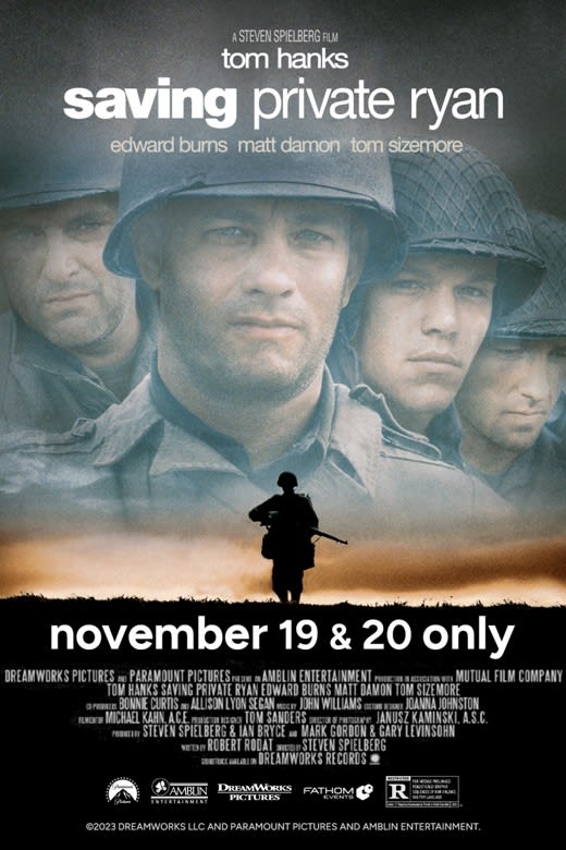 Saving Private Ryan 25th Anniversary Poster