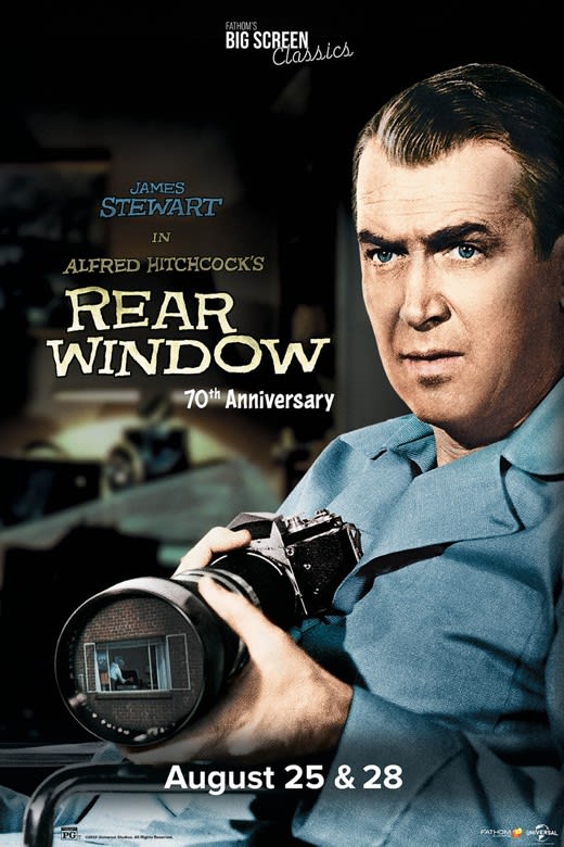 Rear Window 70th Anniversary poster