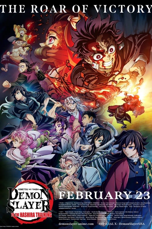 Demon Slayer: Kimetsu no Yaiba - To the Hashira Training Poster