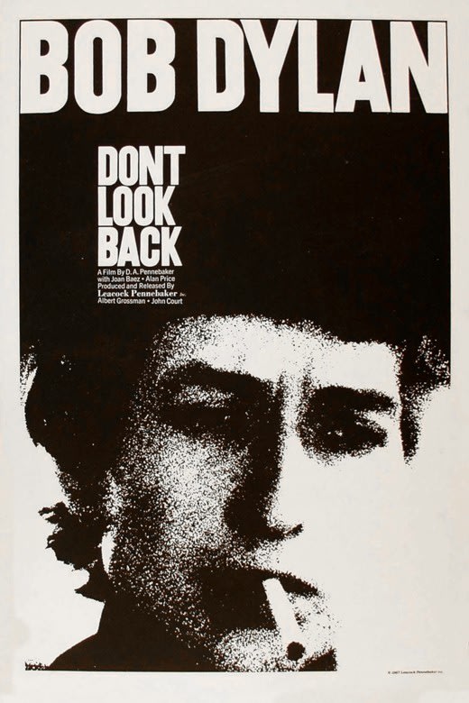 Bob Dylan: Don't Look Back (1967) poster