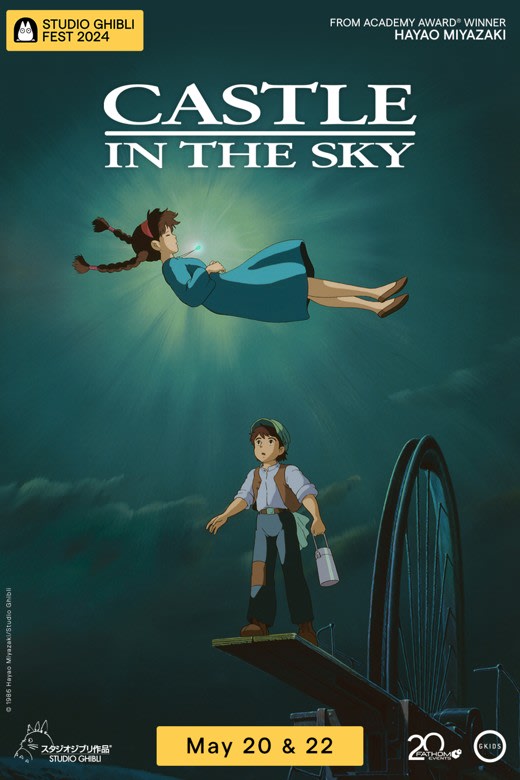 Castle in the Sky - Studio Ghibli Fest 2024 poster