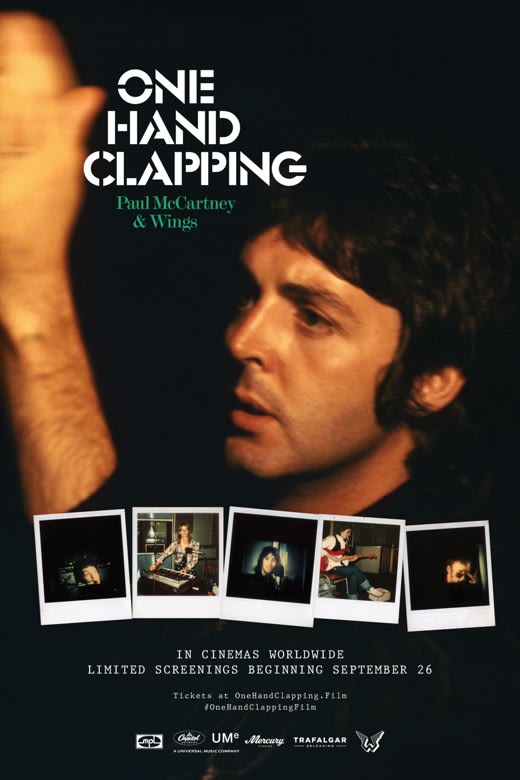Paul McCartney and Wings - One Hand Clapping Poster