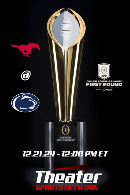 College Football Playoff First Round Game: SMU @ Penn State poster