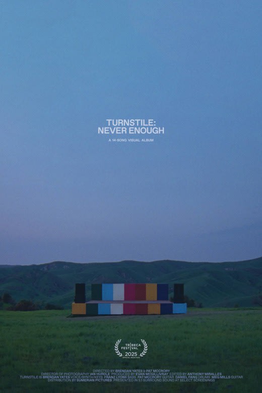 Turnstile: Never Enough Poster