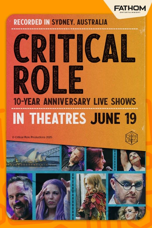 Critical Role Live: Sydney, Australia Poster