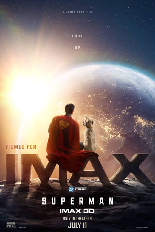 Superman Opening Night IMAX Fan Event Poster