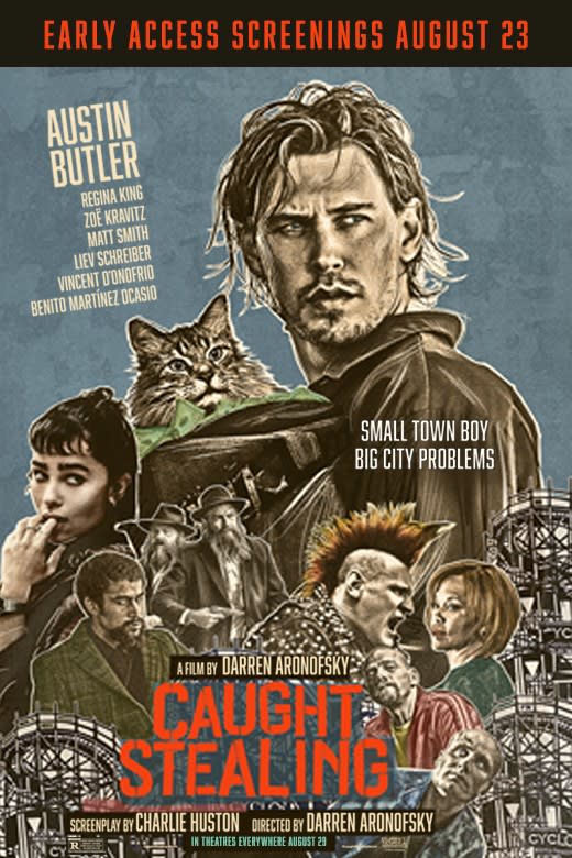 Caught Stealing Early Access Poster