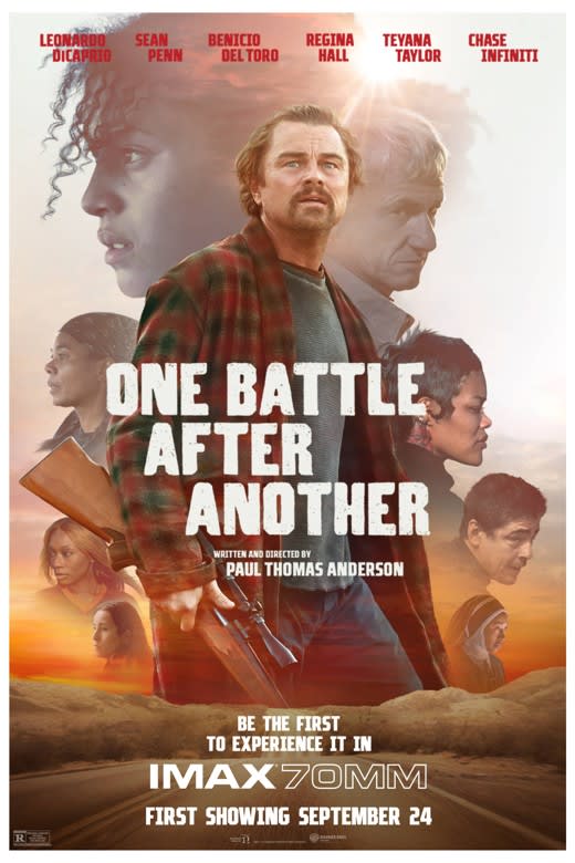 One Battle After Another: First Showing Fan Event poster
