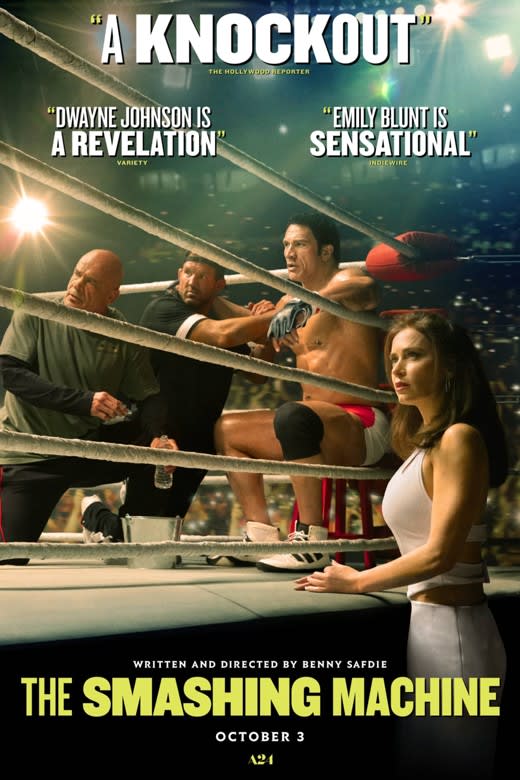 The Smashing Machine IMAX Exclusive Early Access Poster