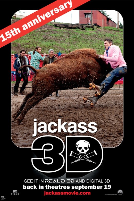 Jackass 3D 15th Anniversary Poster