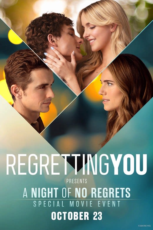 Regretting You: A Night of No Regrets Movie Event Poster