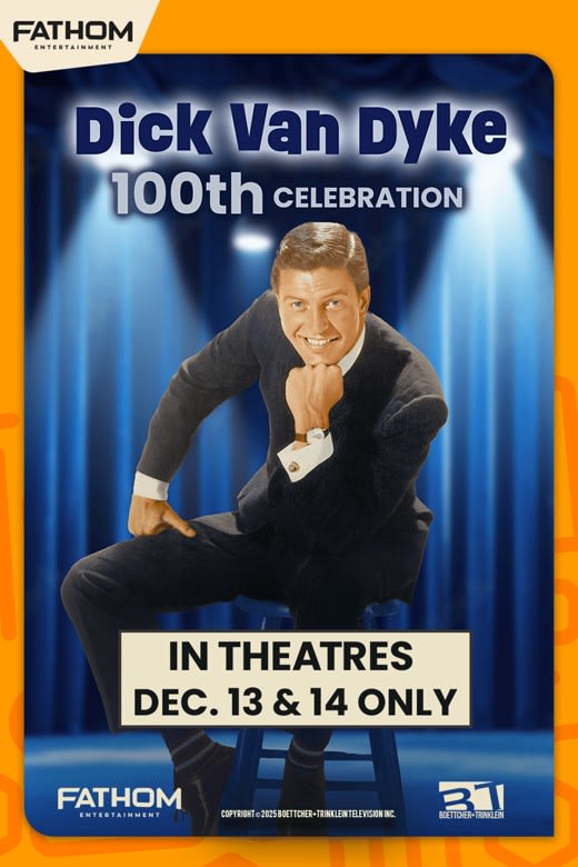 Dick Van Dyke: 100th Celebration Poster