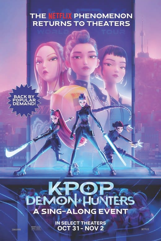 KPop Demon Hunters: A Sing-Along Event poster