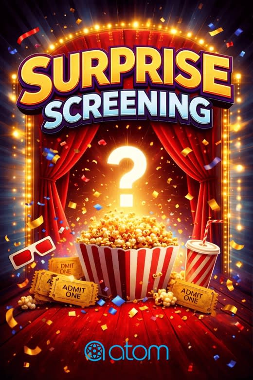 Surprise Screening Poster
