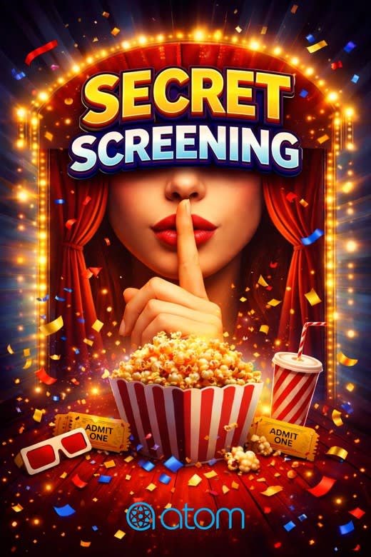 Secret Screening Poster