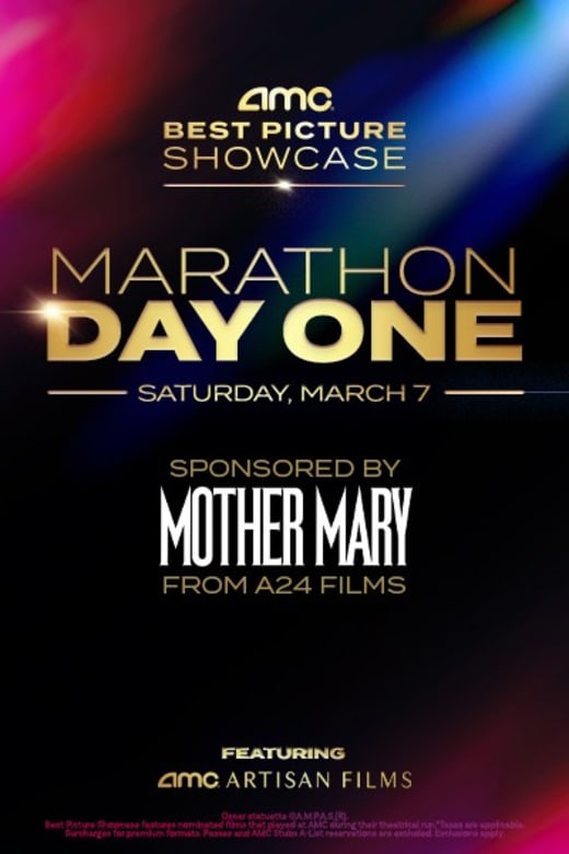 2026 Best Picture Showcase Day One Marathon Poster
