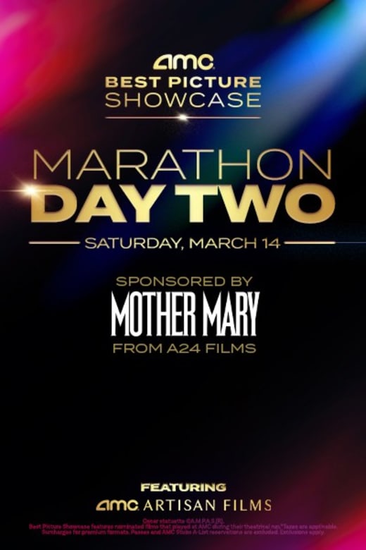 2026 Best Picture Showcase Day Two Marathon Poster