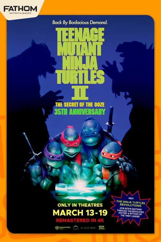 TMNT II: The Secret of the Ooze 35th Anniversary