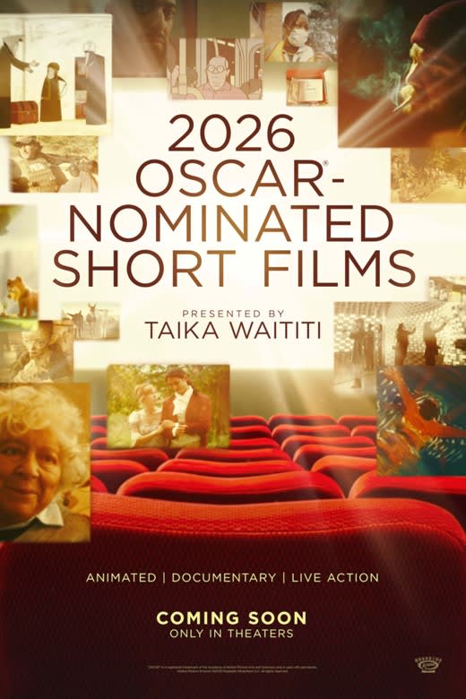 2026 Oscar Nominated Shorts Poster