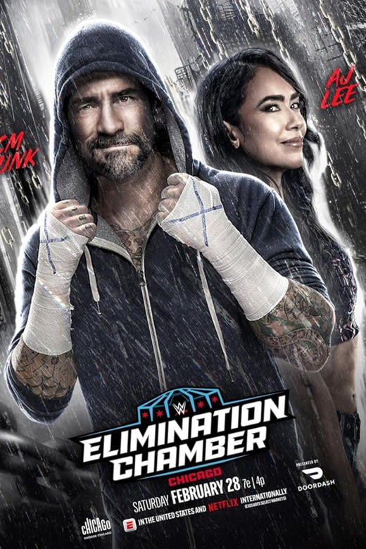 WWE Elimination Chamber Poster