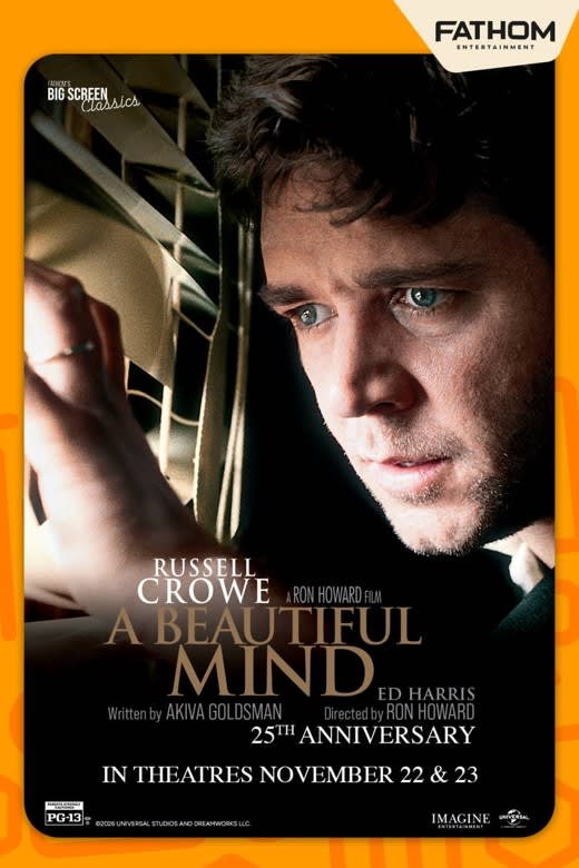 A Beautiful Mind 25th Anniversary