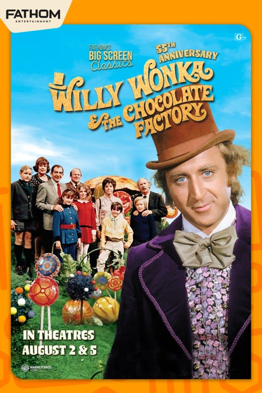 Willy Wonka & The Chocolate Factory 55th Anniversary