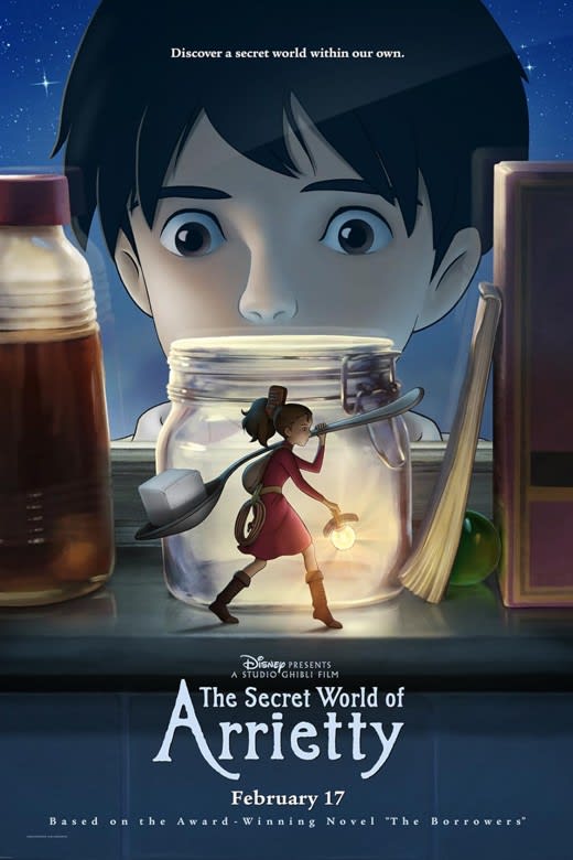 The Secret World of Arrietty 4K Poster