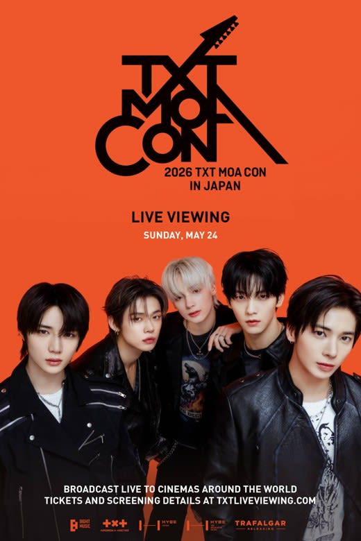 2026 TXT MOA CON IN JAPAN: LIVE VIEWING poster