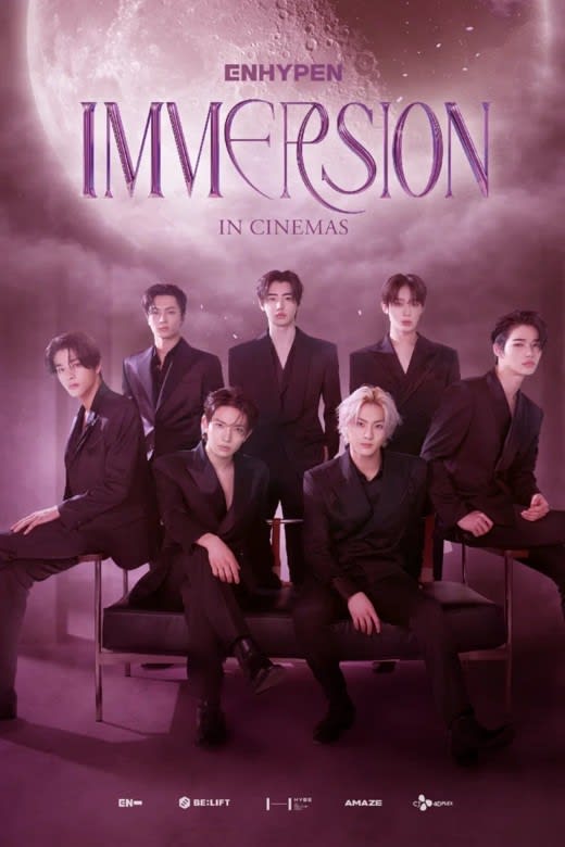 ENHYPEN : IMMERSION IN CINEMAS Poster