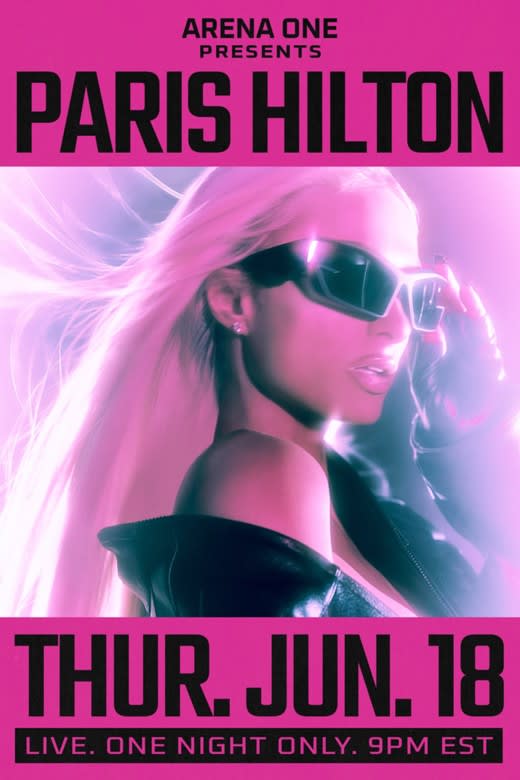 Girls Night Live with Paris Hilton Poster