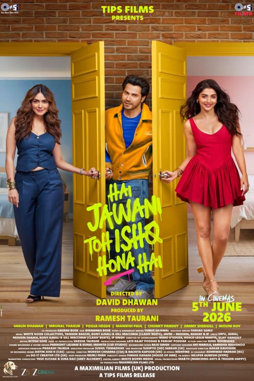 Hai Jawani Toh Ishq Hona Hai Poster