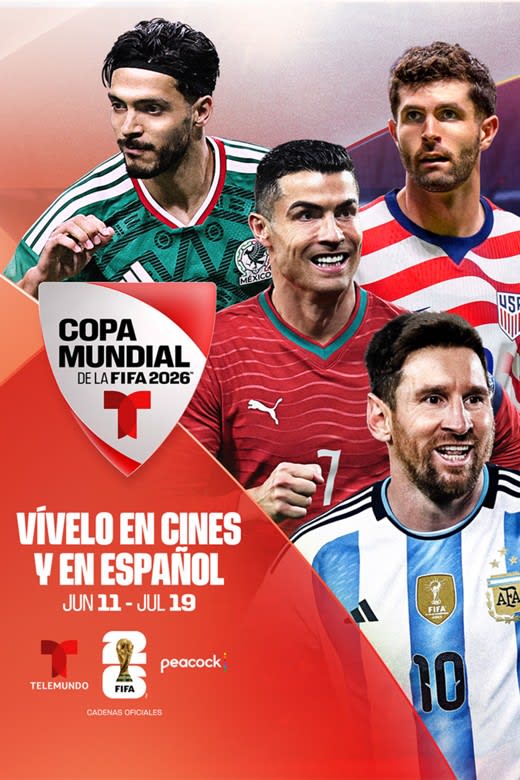 Telemundo presenta la Copa Mundial de la FIFA 2026 Poster