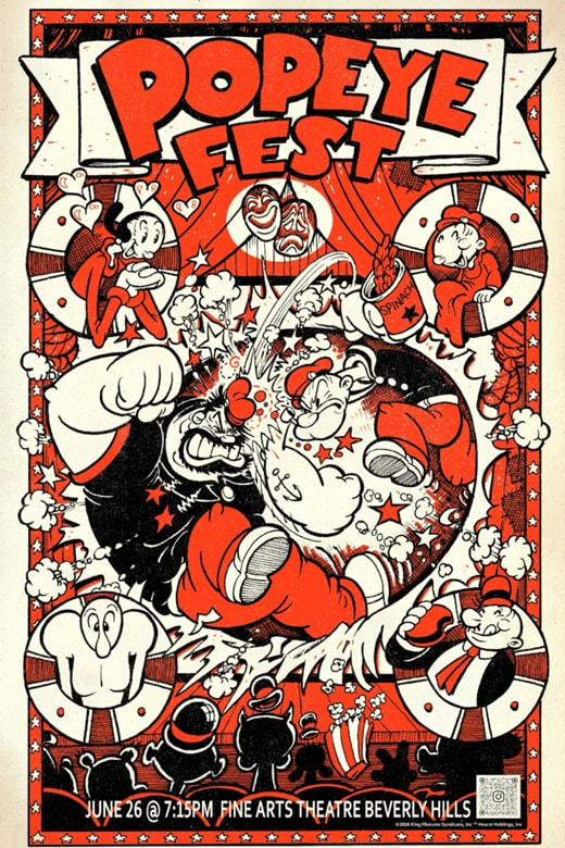 Popeye Fest Poster