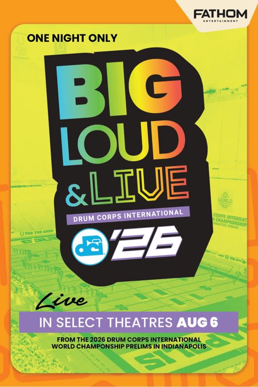 DCI 2026: Big, Loud & Live Poster