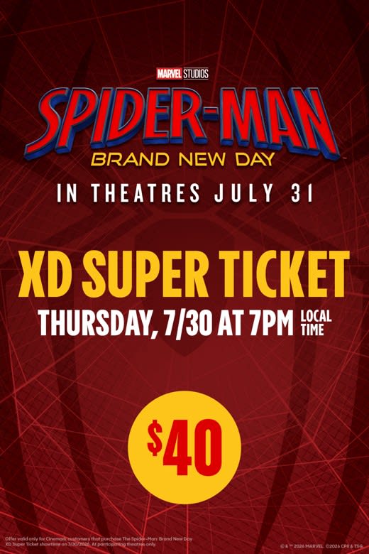 Spider-Man: Brand New Day - Super Ticket Poster