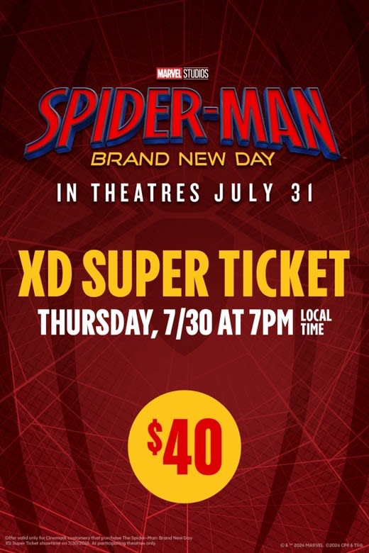 Spider-Man: Brand New Day - Super Ticket Poster
